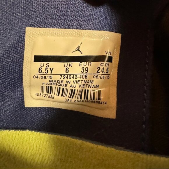 Air Jordan Eclipse 724042-406 Sneakers 6.5 / 8 - Picture 4 of 10